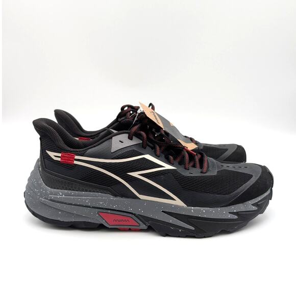 Diadora Sestriere XT 2 Trail Running Shoes Men\'s Black/Steel Gray Size US13 EU47 main image 12